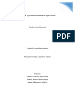 Medios de Pagos Internacionales en Las Organizaciones