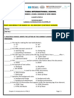 Grade 7 Worksheet Introduction to Html5 (2)