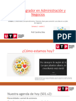 S01 - S2 Innovación y Nuevo Entorno Empresarial - El Proceso Emprendedor y Su Desarrollo en El Perú