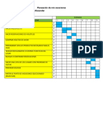 Diagrama de Gantt - Alexander