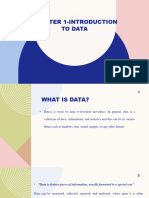 Chapter 1-Introduction To Data