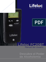 Lifeloc - FC20BT - UserManual - Spanish