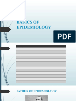 Basics of Epidemiology