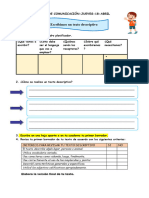 Ficha Mier 17 Comu Escribe Un Texto Descriptivo-manuel