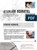 Atencion Neonatal y Reanimacion Neonatal
