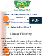 Linear Filtering