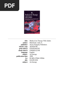 Medical Art Therapy With Adults (Cathy A. Malchiodi)