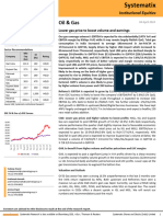 Systematix Update On Oil & Gas Lower Gas Price To Boost Volume and