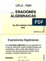 MATEMATICA BASICA - FMH-7 Operaciones Algebraicas PDF