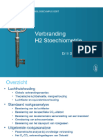 Warmtetechnieken - Verbranding Hoofdstuk 2 Stoechiometrie