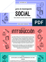 Proyecto de Investigación Social