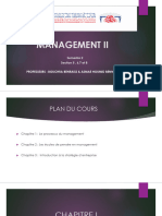 Cours de Management II 2022