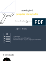 Introdução À Pesquisa Bibliográfica