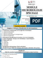 Cours de Microbiologie Spéciale