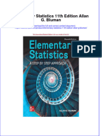 Free Download Elementary Statistics 11Th Edition Allan G Bluman Full Chapter PDF