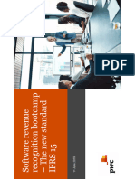 PWC Revenue Recognition IFRS15 For Software Companies