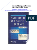 Free Download Mathematics and Computer Science Volume 1 Sharmistha Ghosh Full Chapter PDF