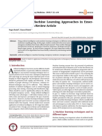 ML Use in ED