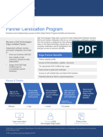 Edge Partner Certification Infographic