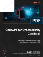 Packt chatGPT For Cybersecurity Cookbook 1805124048