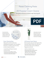 Power Cream Cleaner Vs Cleaning Paste Flyer US CDN