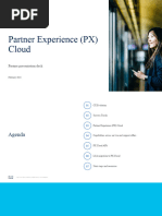 CX PX Cloud Overview For Partners