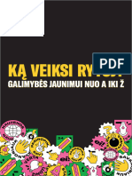 Ką Veiksi Rytoj Galimybės Jaunimui Nuo A Iki Ž