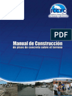 Manual Construccion de Pisos de Concreto Sobre El Terreno ICCYC