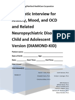 Diagnostic Interview Schedule For OCD and Related Disorders (DISORD)