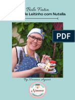 Nauana Aguiar - Receita Fatia Mousse Leitinho Com Nutella