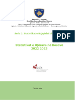 Statistikat e Ujërave Në Kosovë 2022 2023