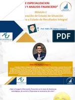 CURSO ESPECIALIZADO FORMULACION Y ANALISIS FINANCIERO - Modulo 1 - Prof MBA CPC Walter Crespo