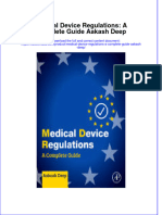 Free download Medical Device Regulations A Complete Guide Aakash Deep full chapter pdf epub