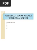 Presentation-Perbezaan Dewan Negara Dan Dewan Rakyat