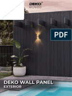 Catálogo de Wall Panel Exterior