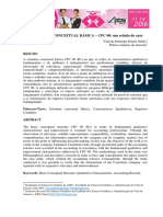 ESTRUTURA CONCEITUAL BÁSICA - CPC 00 - Um Estudo de Caso