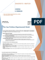 The Case Problem (Experimental) Model - Shaheen