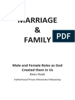 Marriage and Family