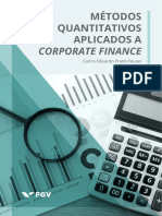 Metodos Quantitativos Aplicados A Corporate Finance