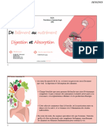 Digestion Et Absorption Presentation