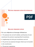 6th Lec. Blood Preservation and Blood Storage