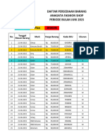 Daftar Stok Barang