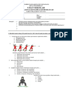 Soal PAS US PJOK Materi 5