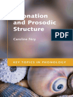 Intonation and Prosodic Structure (Caroline Féry) (Z-Library)