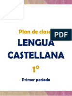 Primer Periodo Grado 1° - Lengua Castellana Con Evaluación