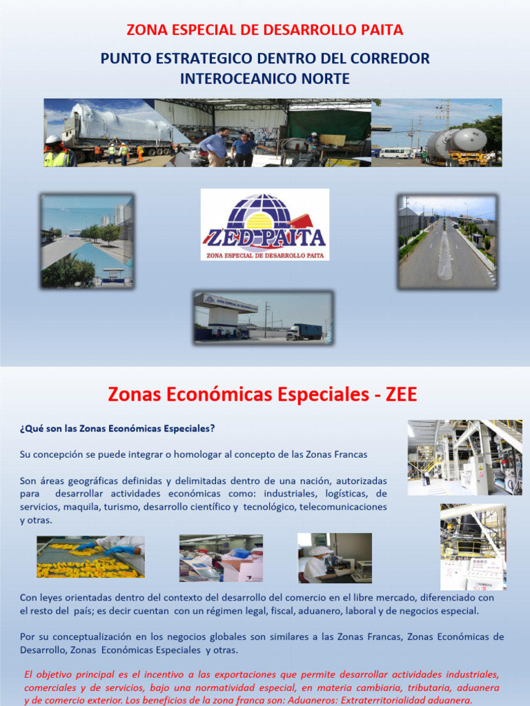 ZED Paita: Oportunidades de Inversión en Perú | PDF | aduana | Arancel