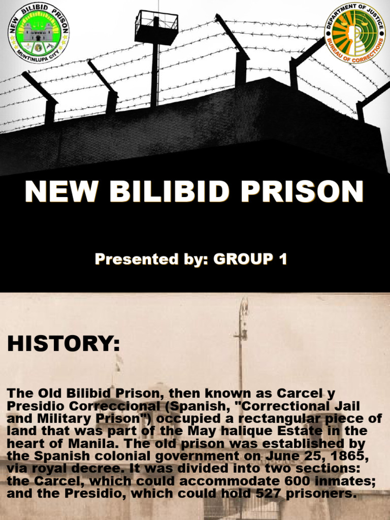 History and Overview of New Bilibid Prison | PDF | Prison | Public Law