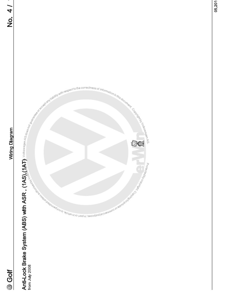 Wiring diagram Golf MK7 | PDF