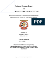 Regenerative Braking Seminar Report