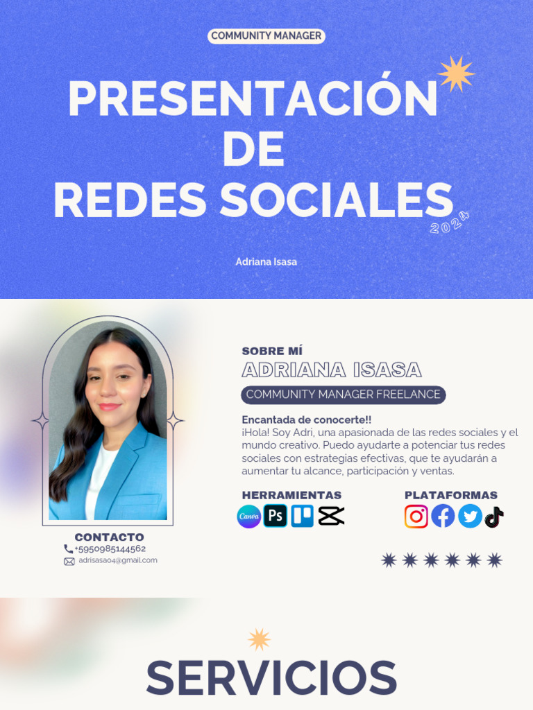 Presentación RRSS - ADRIANA ISASA | PDF